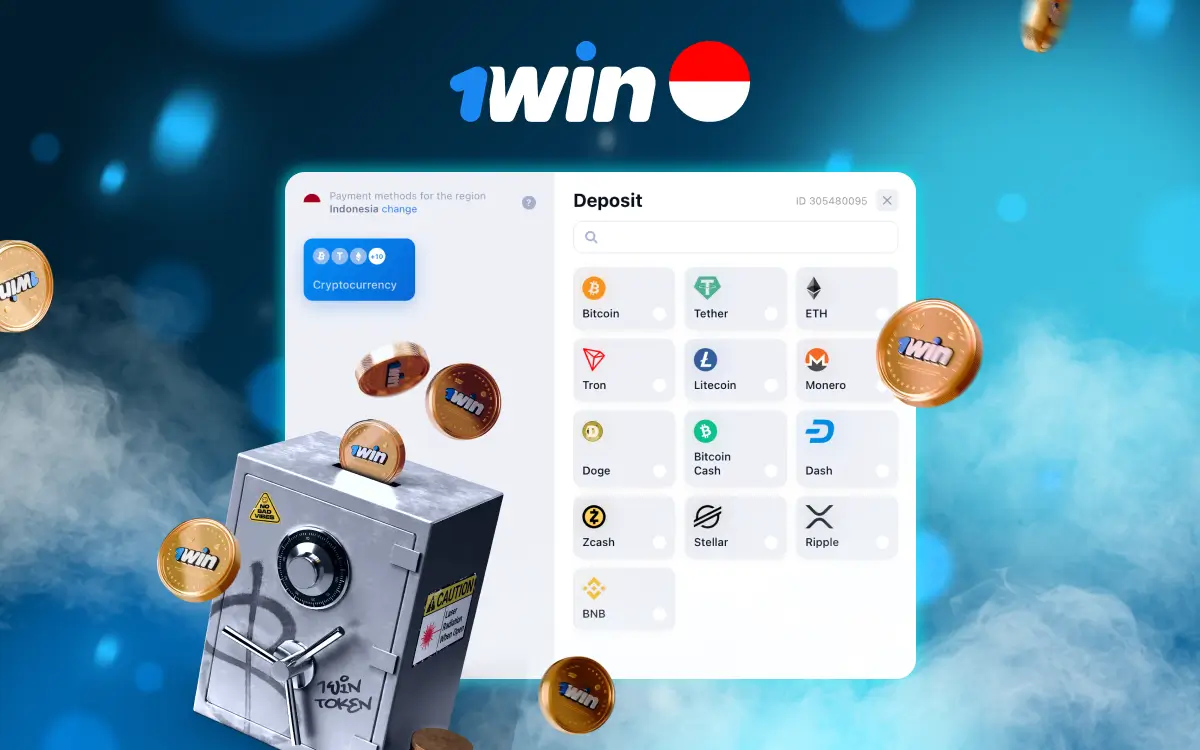 Get 1win Deposit and Withdrawal methods in ID